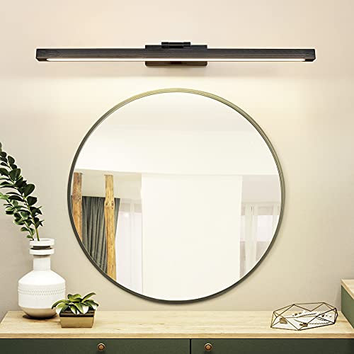 TYhogar LED Spiegelleuchte Bad Spiegel Lampe 60cm 12W 270° drehbar Badleuchte 3000K/4500K/6000K 3 Farbtemperatur Einstellungen IP44 Schminklicht Spiegellampen für das Badezimmer