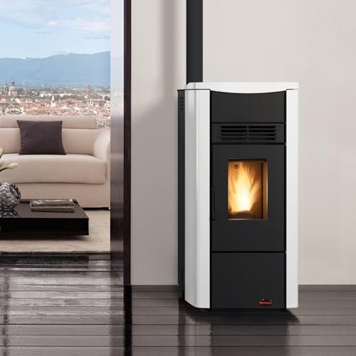 Extraflame 1280557 Giusy Plus EVO 2.0 Pelletofen Stahl Weiß/A+