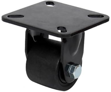 2/3 Inch Universal Wheel Directional Wheel Silent Trolley Wheel Restaurant Wheel Suitable For Workbench, Furniture, Wooden Box, Outdoor Board Caster(2inch,Fixed wheel)