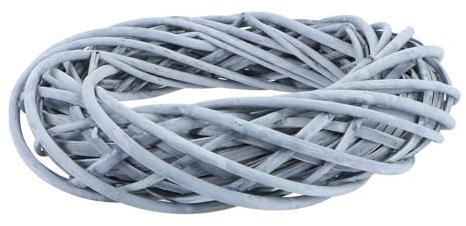 RORPOIR Weidenkranz Aus Umweltfreundlichem Weidenrattan Rustikale Türdekoration DIY Kranz Für Wohnzimmer Haustür-deko Langlebiger Weihnachts Festtagskranz