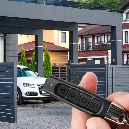 Garagentor Fernbedienung Universal, Garagentoröffner Klonen Universal 4 in 1, 433 MHz Fernbedienung Garagentor, Garage Door Opener Schlüsselanhänger für Kopieren Code