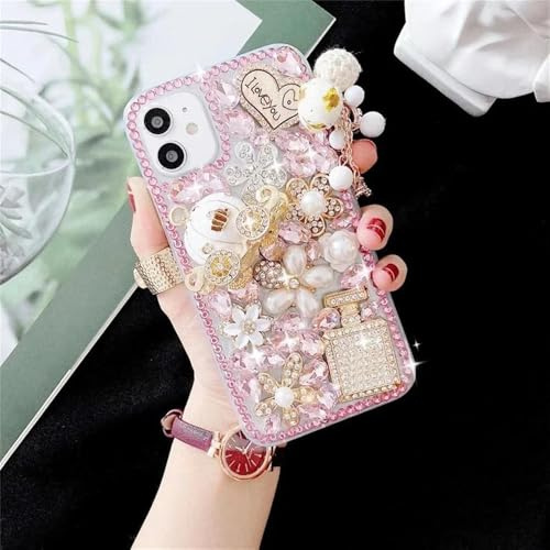 Custodia per telefono a forma di cuore per iPhone 16 15 Plus 14 13 Pro 12 Mini 11 Pro MAX XSMAX XR 7 8 PLUS Custodia protettiva per telefono, rosa, per iPhone 16 pro