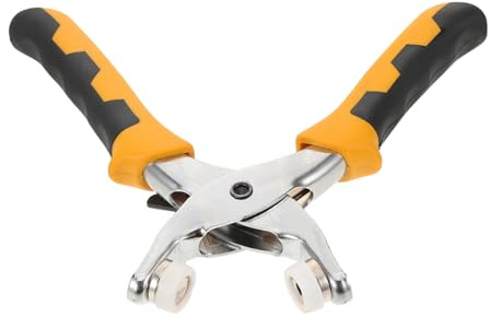 SHINEOFI Crimp Pliers Tool for Snap Fastener Installation Button Hand Press Pliers for Fabric Clothing Crafting and Repairing Boat Covers Canvas