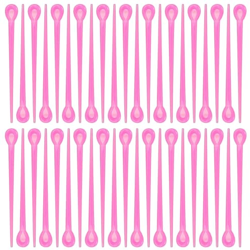 Homoyoyo 180 Piezas de Accesorios Cabello Azul de Plástico, Reutilizables y Fáciles de Agarrar para Mujeres y Niñas, Ideales para Rizar el Pelo y Peinados Duraderos Color Aleatorio
