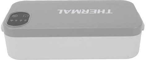 Zunate Scaldavivande Elettrico per Scatola da Pranzo Scaldavivande Portatile Alimentato a Batteria per Viaggi in Auto in Ufficio