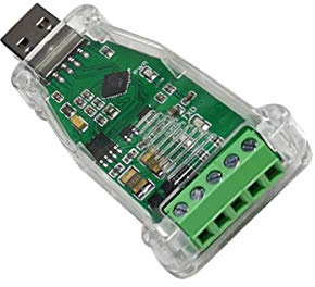 DSD TECH USB 2.0 a RS485 Convertidor de datos serie CP2102 Adaptador Compatible con Windows 7,8,10, linux, Mac OS