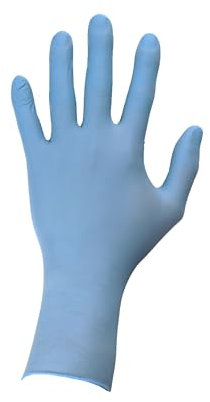 Cofan Spenderbox mit 100 Umgebungshandschuhen ohne Staub | Einweghandschuhe | Lebensmittelhandschuhe (9-10 (XL))