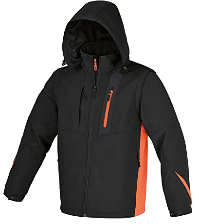BETA 7659N XL - Giacca softshell con cappuccio e maniche staccabili