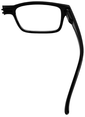 Eyekepper (Muss beide Augen kaufen Schwarze Lesebrille mit unterschiedlicher Stärke - Rechtes Auge +0,50