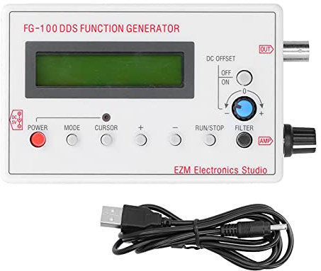 Generatore di funzioni Dds, Generatore di funzioni, Generatore di funzioni Dds Display digitale Sorgente del segnale della forma d'onda Tester del contatore di frequenza Fg‑100