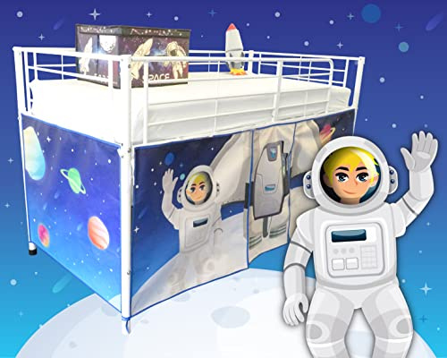 HedgehogEmporium Canopy for Midsleeper Cabin Bed, Mid sleeper Spaceman Skyler