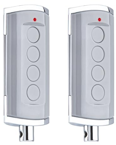 LAWOHO Garagentoröffner Handsender Kompatibel mit Hormann 868,3MHz Blaue Taste HSM2 HSM4 HS1 HS2 HS4 HSE2 HSZ1 HSZ2 HSP4 HSP4-C HSD2-A HSD2-C Fernbedienung 2 Stück