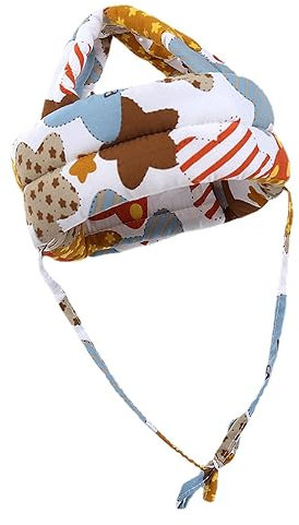 Baby-Helm, Kopfschutz aus Baumwolle, für 6 bis 36 Monate Kleinkinder, Baby-Aktivitätszubehör für Vorschulen, Zuhause, Kindergarten, Kinderspielplätze
