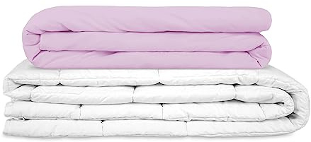 TherapieDecken - Basic Gravity Gewichtsdecke für Erwachsene Weighted Blanket Schwere Decke Für besseren Schlaf, Lavender, Größe: 150x220 cm 8 kg