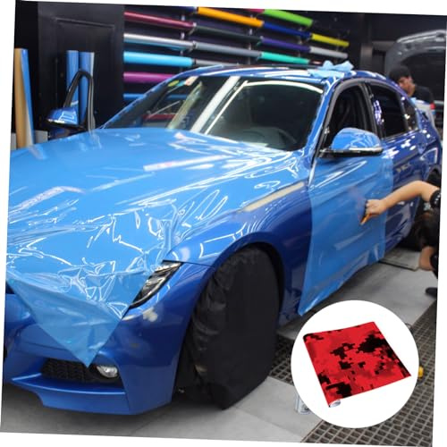 ibasenice Autocollant pour Voiture Cache pour Garniture Autocollant De Modification Brillant