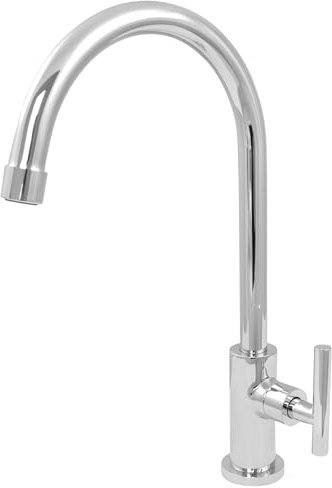 Welfenstein Kaltwasser Armatur KW-16 Wasserhahn mit Kreuzgriff für Gäste-WC