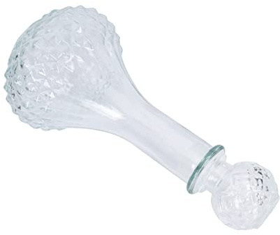 Décanteur à Vin en Verre 500ml, Carafe Épaisse pour Maison