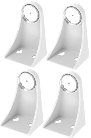 IMIKEYA 4 Stück Seifen Halter Magnetischer Seifenspender Magnet-Seifenhalter Küchenseifenhalter magnetische seifenhalter soap Holder Wandmontierter Seifenhalter Seifenständer Abs Weiß