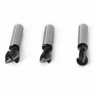 3pcs 8mm Shank T-Slot Cutter Router Bit Milling Cutter For Solid Wood Board Chipboard Plywood Slotting Woodworking Tools
