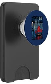 Hong Kong Harbour Night Scene Junk Sailing Boat PopSockets PopWallet for MagSafe