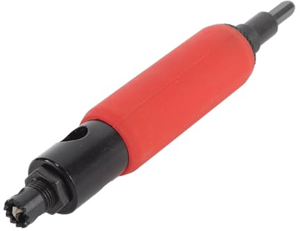 Hiraith 1/4 Alloy Steel Rivet Removal Tool Kit - Electric Drill Attachment for Blind Fasteners & Button Head Rivets, Includes Drill Bit & Storage Cases