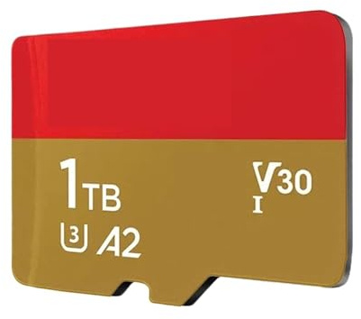 Scheda MicroSD Ad Alta Velocità 1 TB/512 GB/256 GB A2 U3 UHS-I USB3.0 4K For Action Cam/Droni(1TB)