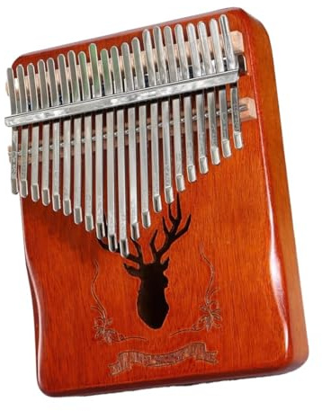 Erwachsene Kalimba Tragbares Kalimba-Set Mit 21 Tasten Für Anfänger Und Erwachsene(Reindeer)