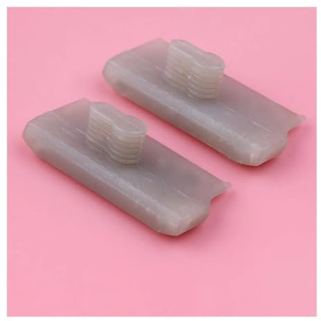 Lot de 2 Bandes de butée for Guide-chaîne compatibles avec Les tronçonneuses 024, 026, MS240, MS260, 029, 036, MS290, MS340, MS360, 044, 046, 066, MS440, MS460 et MS660.