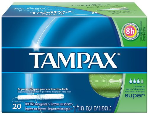 Tampax – 83713193 – Klassische Stempel – Super 2 x 20