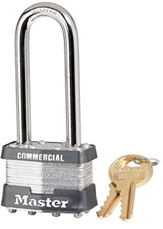 Master Lock 1 3/4in. Acero Candado de llave diferentes con 2 1/2in grillete., Modelo # 1DLJ