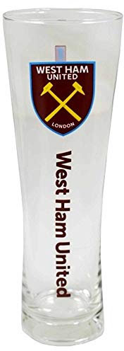 West Ham United Vaso de pinta alto oficial del escudo del fútbol