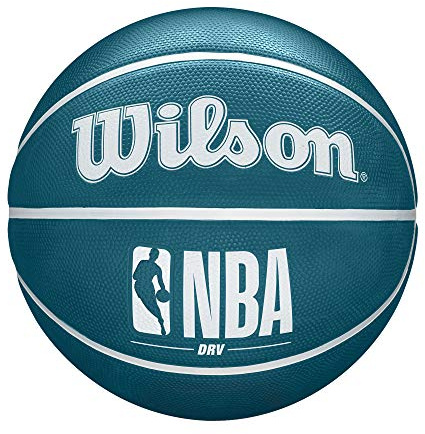 Wilson NBA Basketball DRV GRÜN/Teal, Gr. 7, grün
