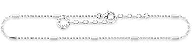 THOMAS SABO Damen Fußkette klassisch 925 Sterlingsilber AK0031-001-21-L27v