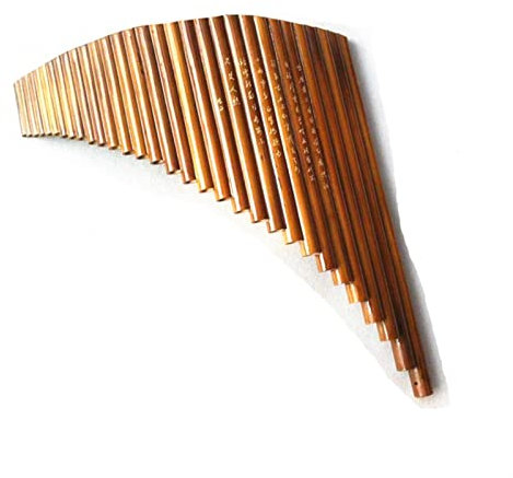 TSTS Panflöte Instrument 31 Rohre Bambus Panflute Schlüssel Von G Pipes Musikinstrumente Professionelle Panpipes Flöte