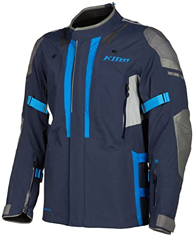 KLIM Latitude Motorrad Textiljacke (Blue,M)