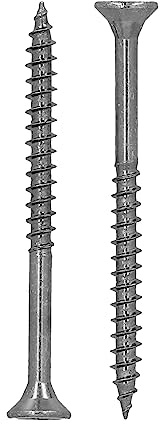 HELPMATE – Universalschrauben mit Senkkopf 4,0x50 mm – Edelstahl A2 rostfrei – 400 Stück Holzschrauben mit PZ 2‑Antrieb und Teilgewinde – für Innen‑ und Außenbereich