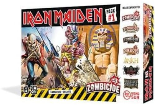 Asmodee - Zombicide, 2. Ed - Iron Maiden Pack 1, Erweiterung Tischspiel, Pack 1