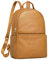 Kattee Genuine leather backpack purse for women Antitheft Rucksack Fit for 14 inch laptop Soft Work Casual Daypack fashion