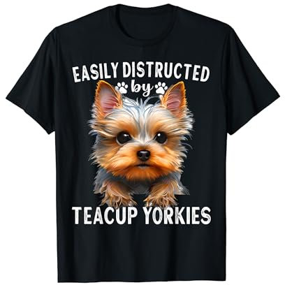 Yorkshire Terrier Teacup Micro Pet Dog Teacup Yorkie T-Shirt