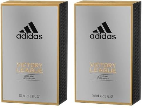 Adidas Lozione Dopobarba Victory League Aftershave, 100ml (Confezione da 2)