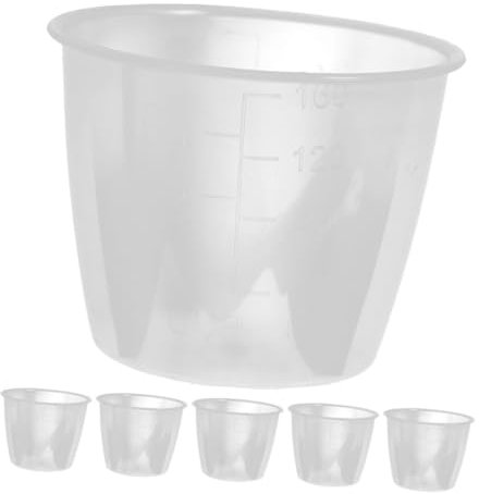 CONGARTENO 6piezas Taza Medidora Para Olla Arrocera Transparente Medición Precisa Para Arroz y Líquidos Cocina Hogar
