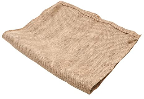 BESPORTBLE 1pezzi Sacco Di Juta Naturale Grande Borsa Di Iuta Per Allagamento Sacchetto Riutilizzabile Traspirante Apertura Ampia Per Patate Eventi Verdure e Piante