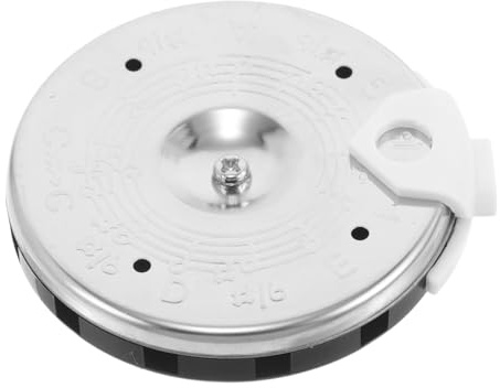Tragbares Stimmgerät für Violine, Mandoline und Ukulele, 13 Töne | Metall und Kunststoff, Vielseitig für Banjo und Bass, für Profis und Anfänger
