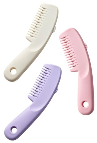 Hemobllo 3pezzi Pettini per Capelli da e Parrucchiere Pettine per Styling Rasoio per Diradamento Strumento per Tagli di Capelli Casa per Uomini e Donne
