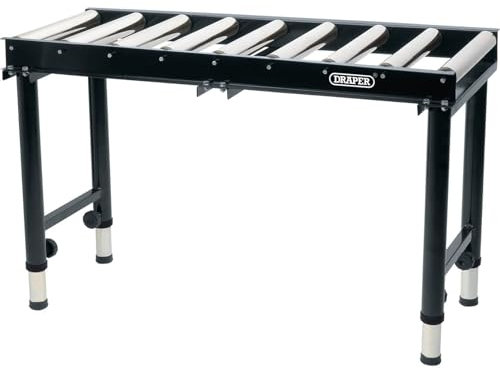 Draper 19192 Roller Table, Blue, 390 mm