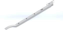 Listers 12 SAA Casement Stay - Aluminium Window Hardware