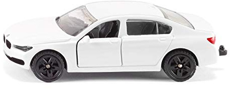 siku 1509, BMW 750i, Metall/Kunststoff, Weiß, Spielzeugauto für Kinder, Öffenbare Türen, Anhängerkupplung