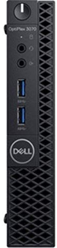Dell OptiPlex 3070 - Ordenador de sobremesa (Intel Core i3-9100T, 8 GB de RAM, 128 GB SSD, Micro PC)