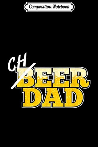 Composition Notebook: Mens Cheer Dad Father's Day Beer Cheerleading Gift Idea Journal/Notebook Blank Lined Ruled 6x9 100 Pages