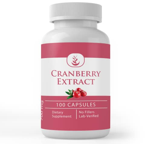 PURE ORIGINAL INGREDIENTS Cranberry Extract, (100 Capsules) Always Pure, No Additives Or Fillers, Lab Verified